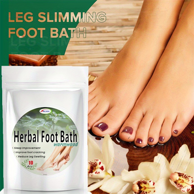 Herbal Foot Bath For Sleep Improvement And Leg Swelling Relief Temu