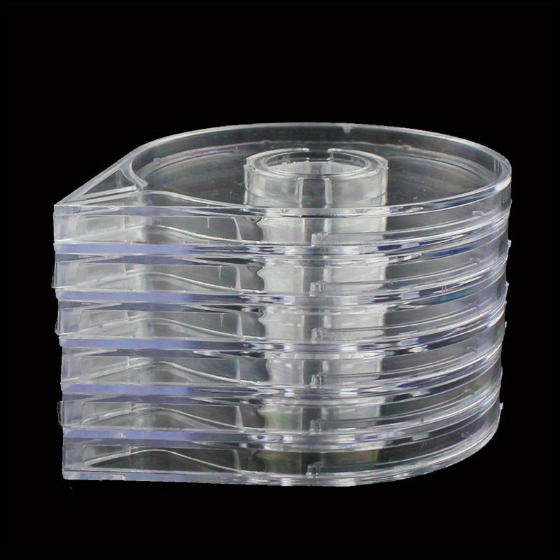 Detachable Set Of 6pcs Nail Art Striping Tape Line Case Tool Sticker Box Holder Convenient Use