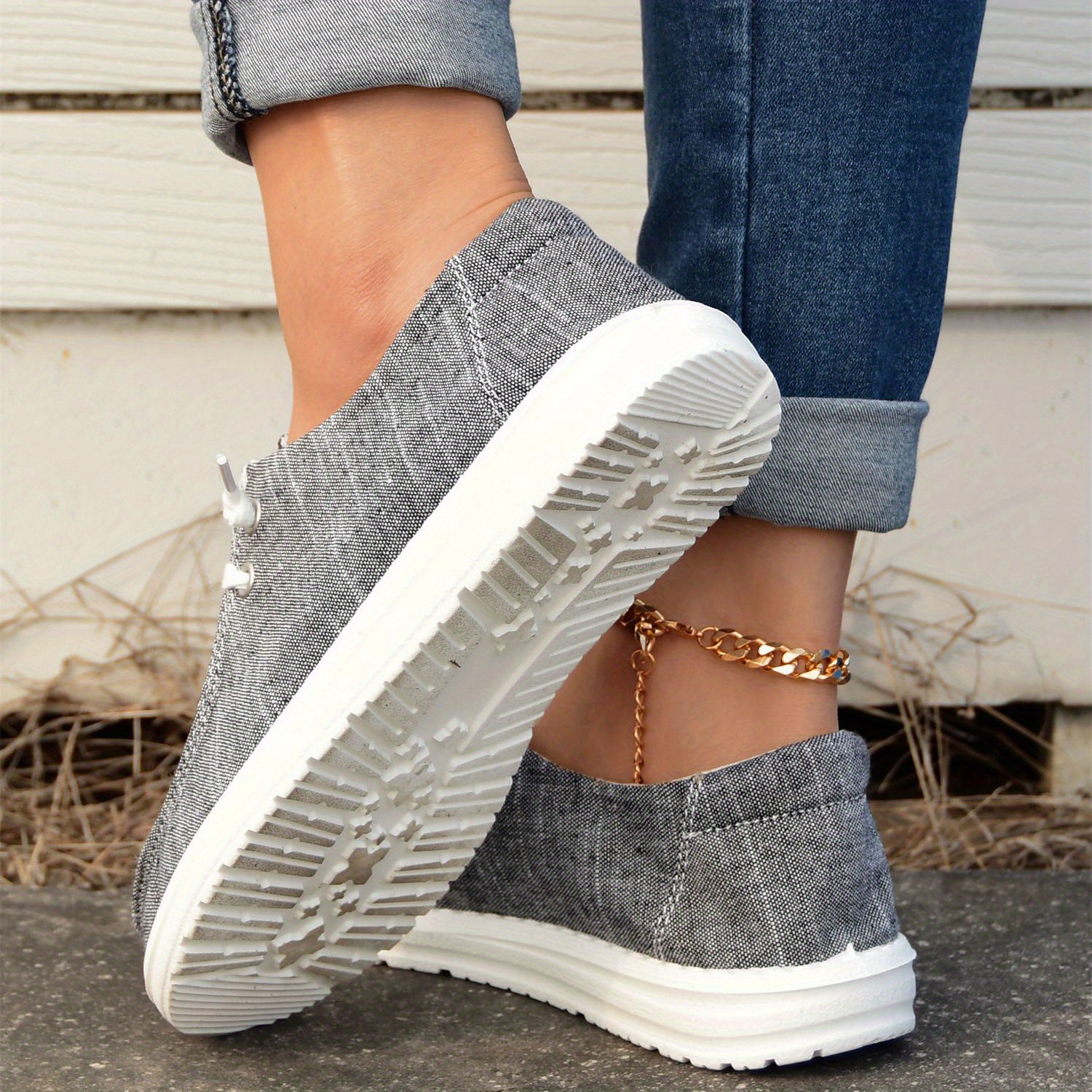 Grey lace clearance up pumps