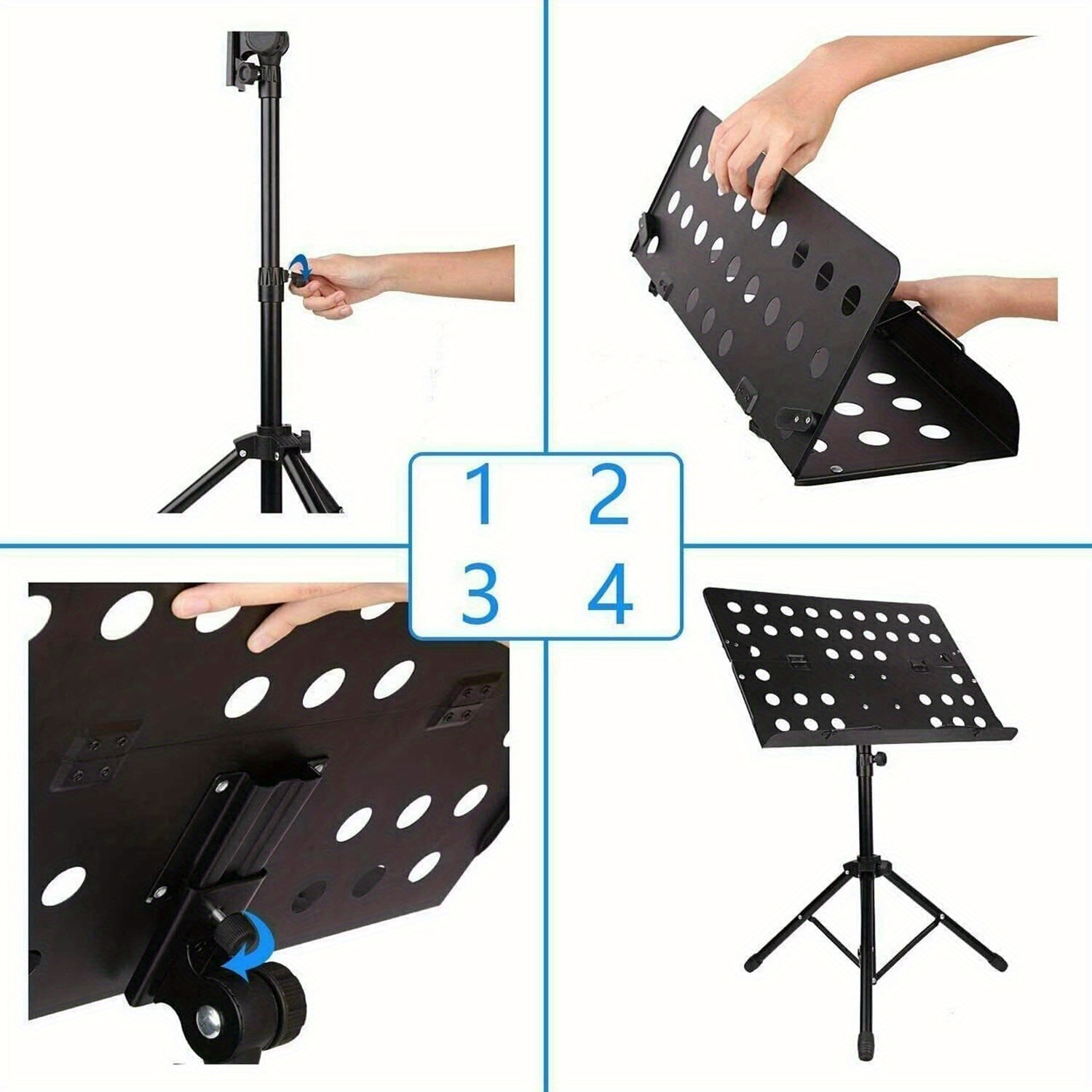 Portable Collapsible Sheet Music Stand Carrying Bag Temu