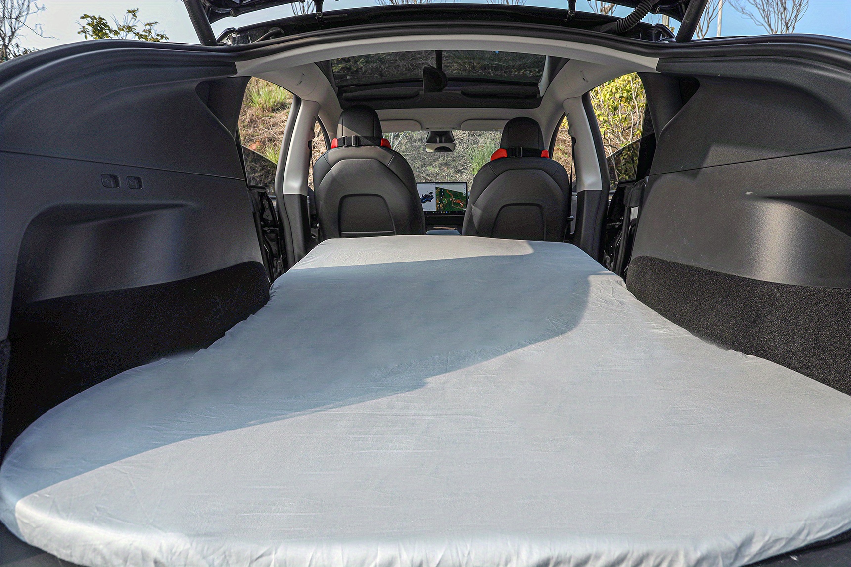 Durable Memory Foam Car Bed Pad For Model 3 SUV - Portable Outdoor Camping  Travel Mattress With Non-Inflatable Design