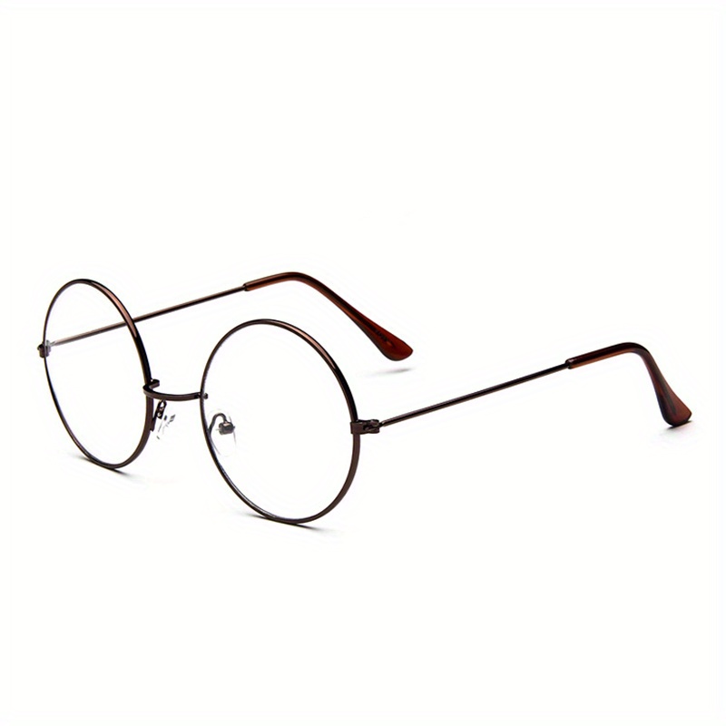 1pc Cadre Lunettes Rondes R tro Classique Grande Monture