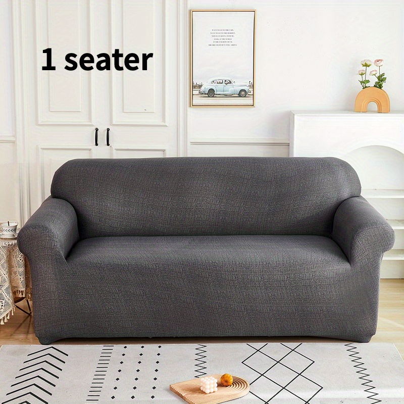 Gray Leather Sofa Cover Set Stretch Elastic Sofa Covers For Living Room  Couch Covers Sectional Corner L Shape Furniture Covers LJ2308G From  Maxing6, $21.45