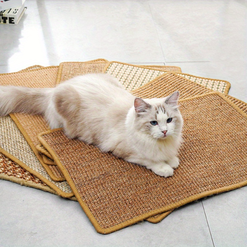 Cat Scratcher Mat - Pale Green – Slowtonglobal