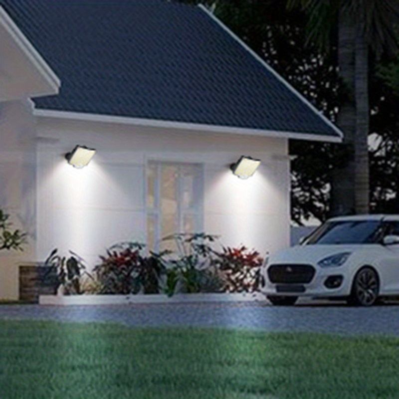 Solar Lights Outdoor 106 Led Solar Outdoor Lights Motion - Temu