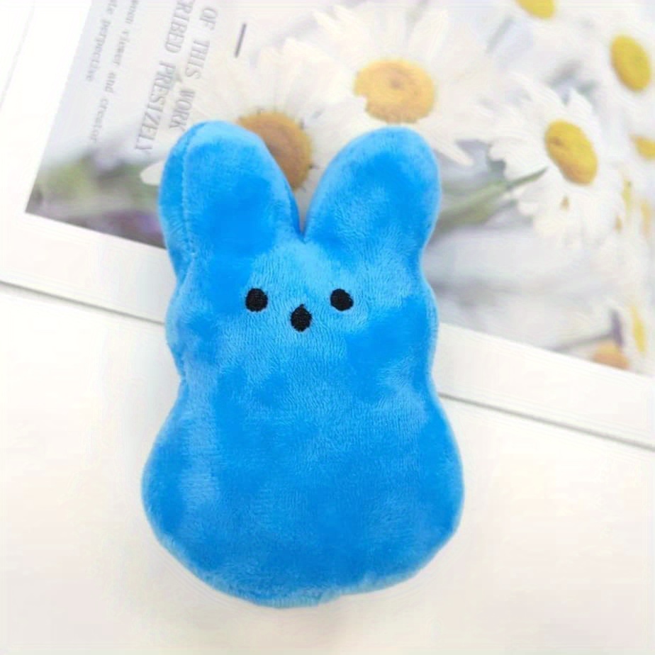 1pc, Easter Basket Rabbit Candy Bag Plush Soft Sticky Sticky