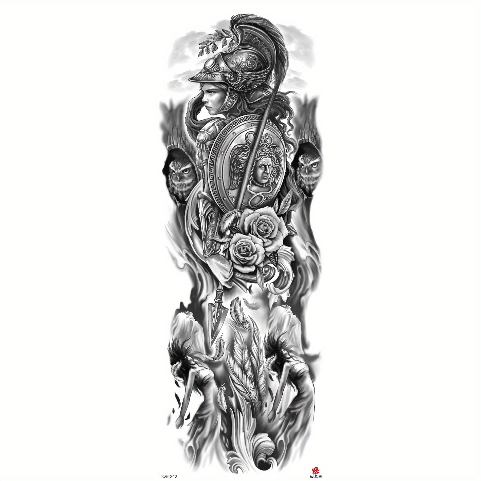 Sleeve Tattoo Polynesian Style Stock Vector - Illustration of tribal,  indigenous: 185134263