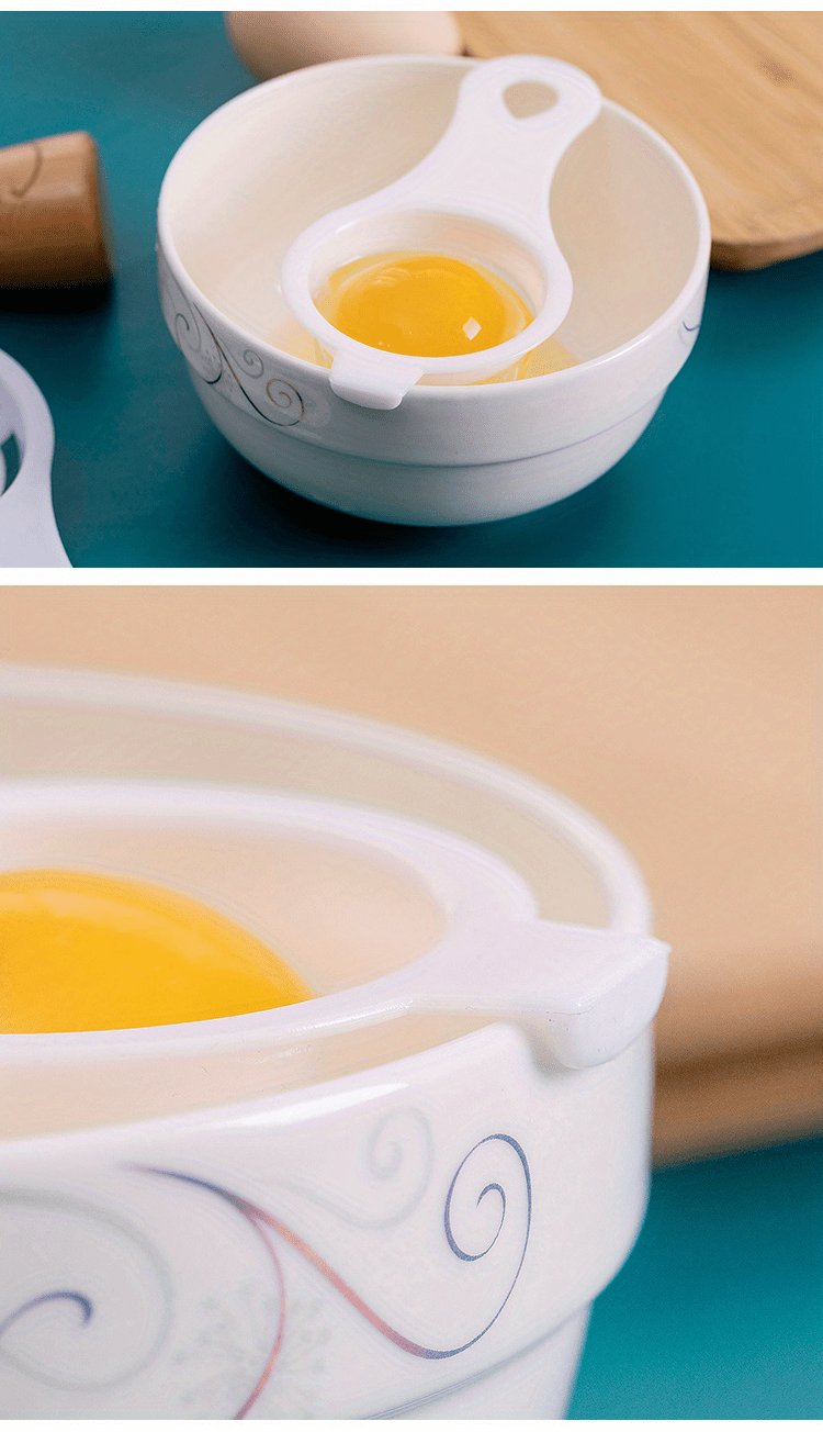 Egg Separator Baking Tools Egg White Yolk Separator Long Temu