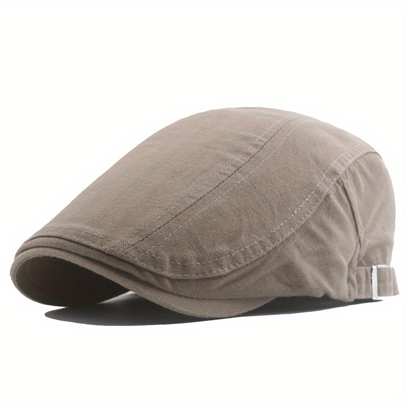 1 Pack Newsboy Hats For Men Flat Cap Cotton Adjustable Breathable Irish Cabbie Driving Hunting Hat Bc402b71 1e2d 4d08 8933 Be1c2c034250.1896cf41b211e1d8efd4dcb16c176af1