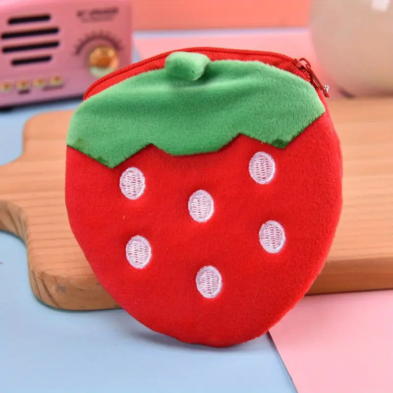 Cute Plush Fruit Watermelon Coin Purse