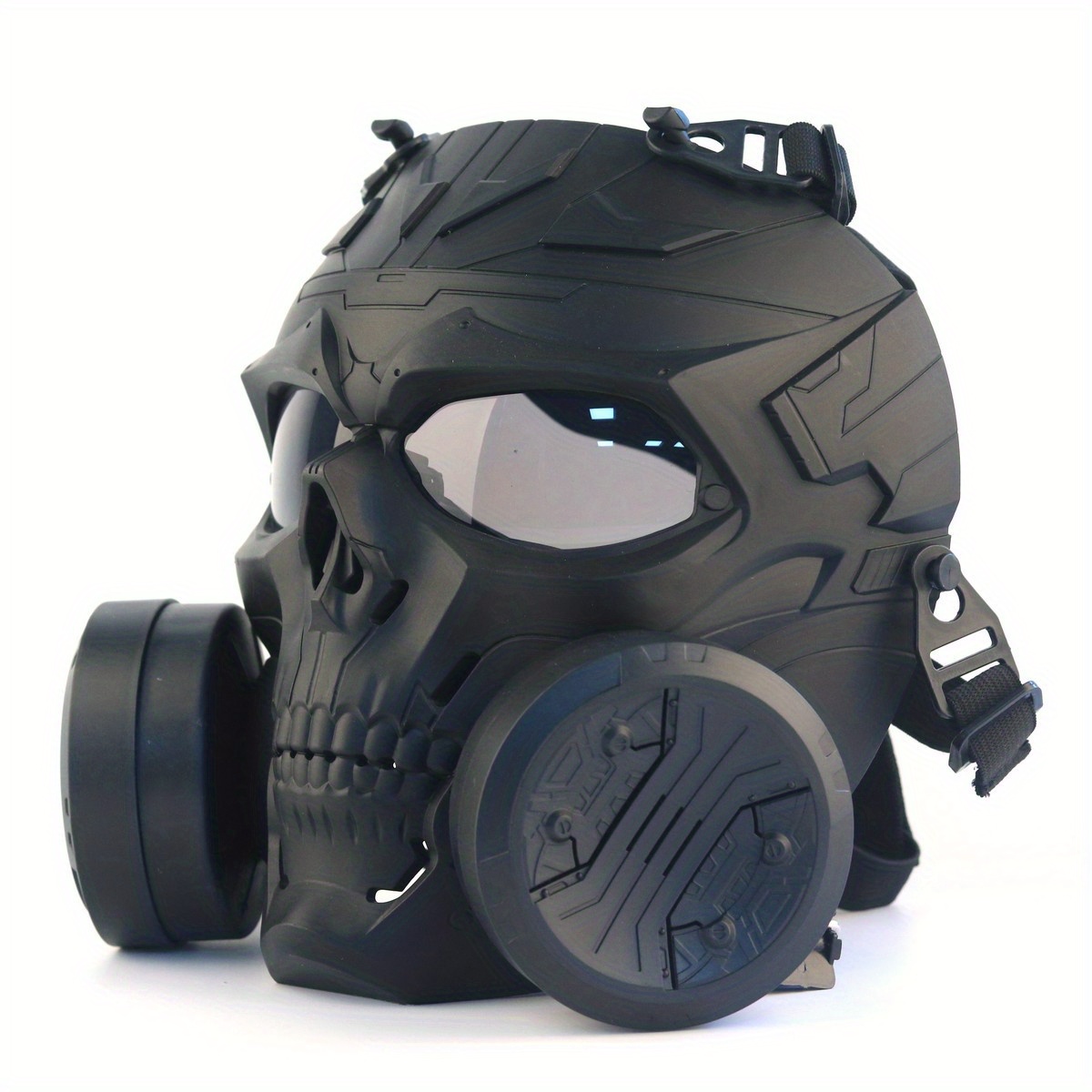 Máscara airsoft Máscara facial completa con protección ocular resistente a  colisiones para Halloween Airsoft Hunting Cs