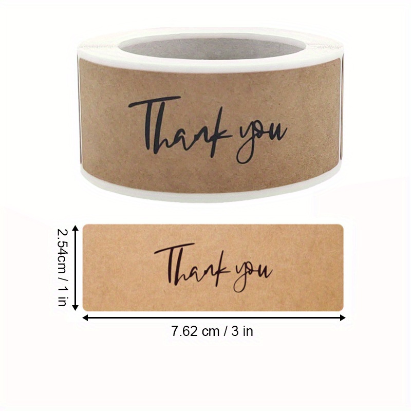 120 Thank You Stickers Great For Retailers Boutiques To Use - Temu