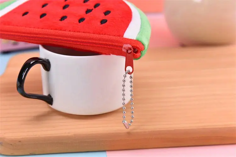 Cute Plush Fruit Watermelon Coin Purse