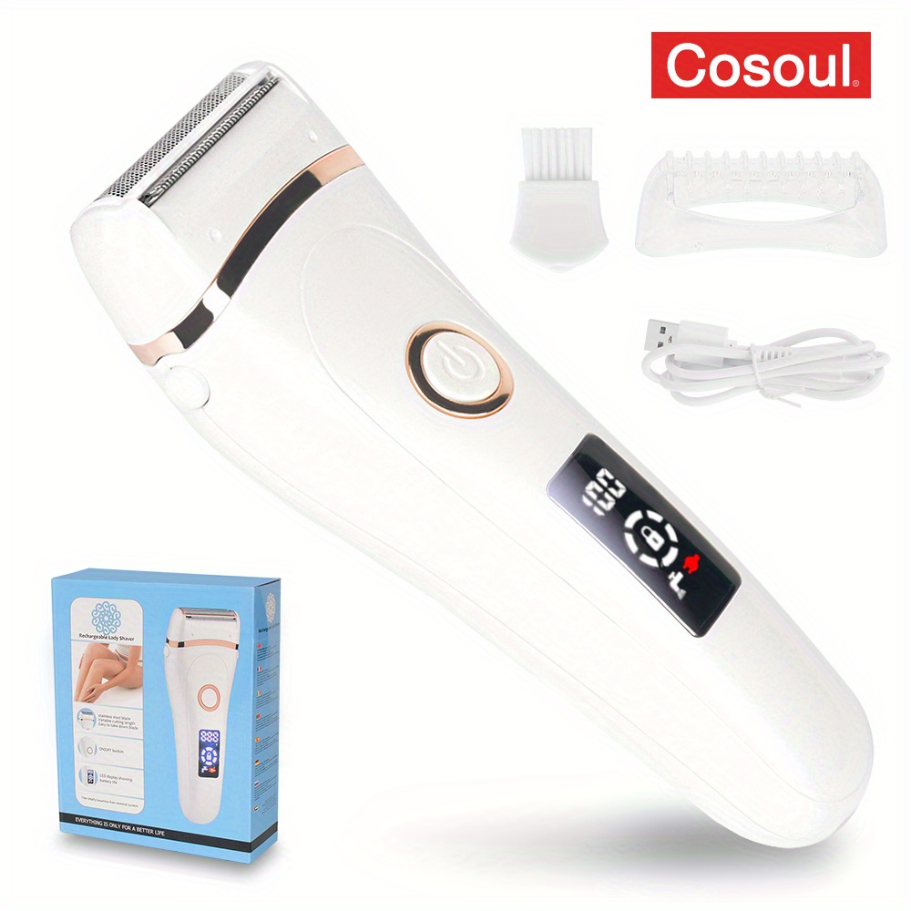 Led Display Women's Epilator Body Hair Removal Armpits Legs Temu
