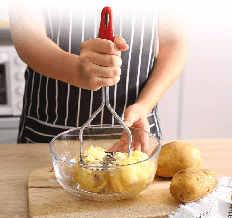 Metal Potato Masher Convenient Sweet Potato Crusher Garlic - Temu