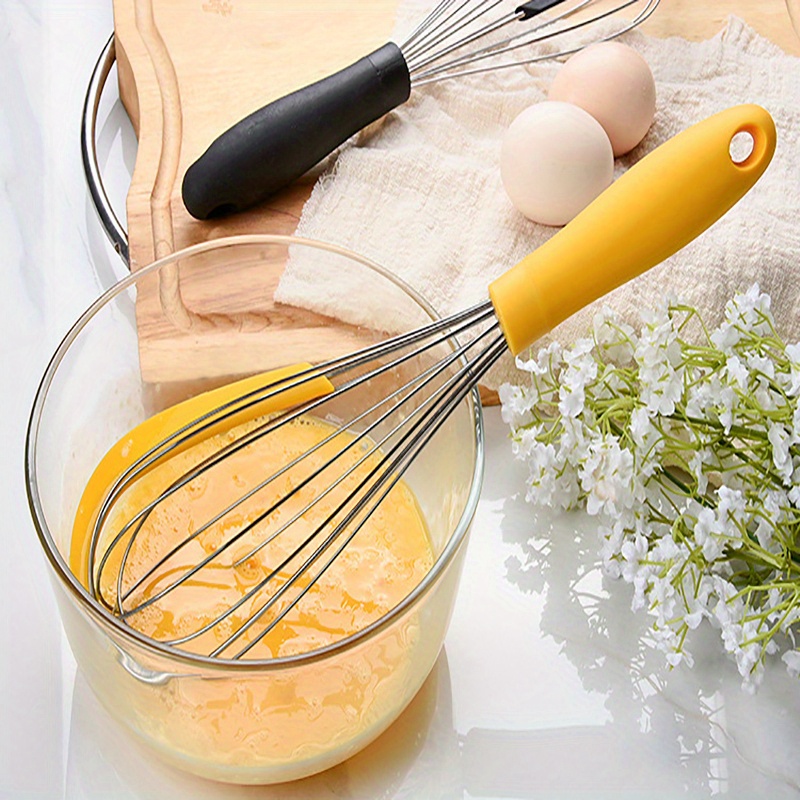 Stainless Steel Whisk, Semi-automatic Egg Beater, High Quality Mixer,  Kitchen Stuff Kitchen Accessories Baking Supplies Halloween Christmas Party  Favors - Temu