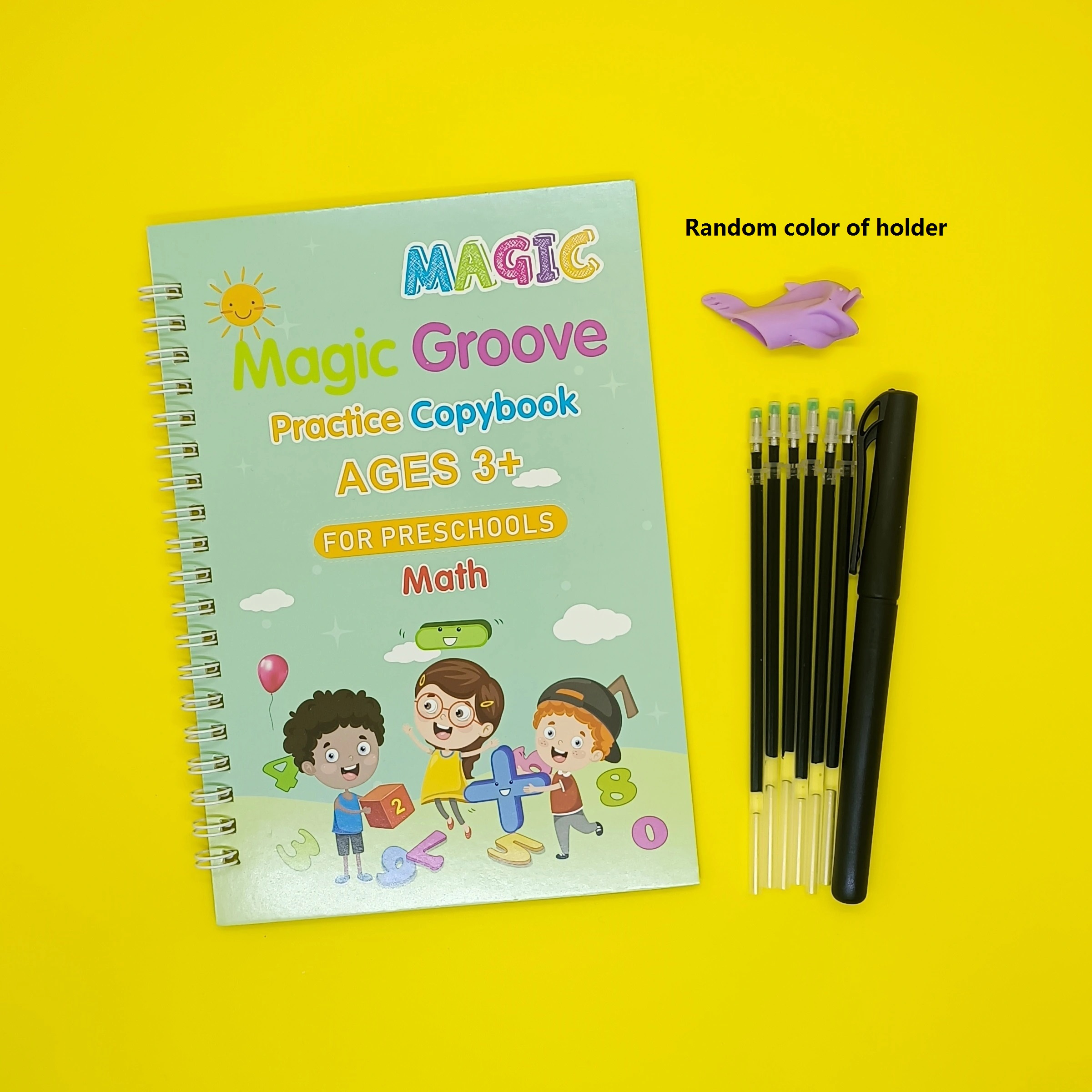 Cahier d'exercices magique réutilisable pour enfants cahier - Temu Canada