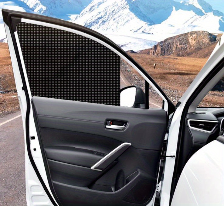 Car Sunshade Static Film Car Window Sunshade Sticker Static Temu