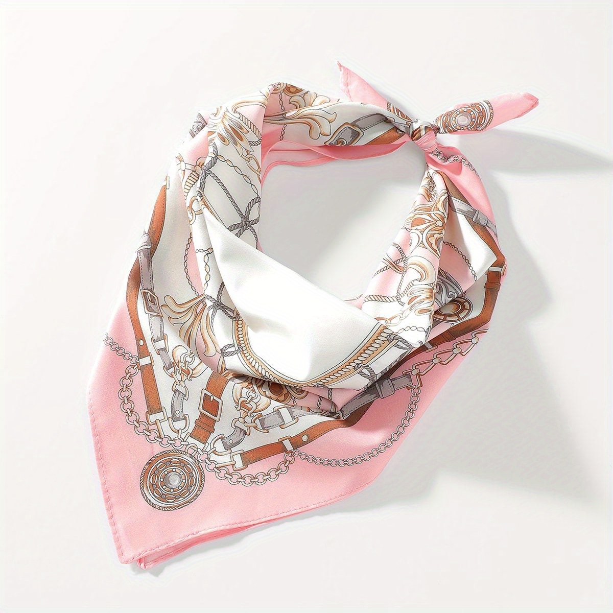 Bufanda de seda francesa diadema retro feminidad bolsa atada cinta  serpentina larga diadema lazo accesorios para el cabello 9 paquetes