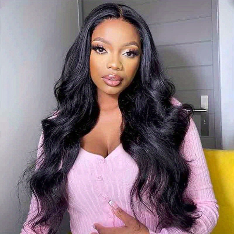 Body Wave 13x4 Lace Front Human Hair Wigs Brazilian Body Temu Canada