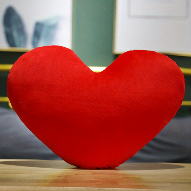 Large on sale heart pillow