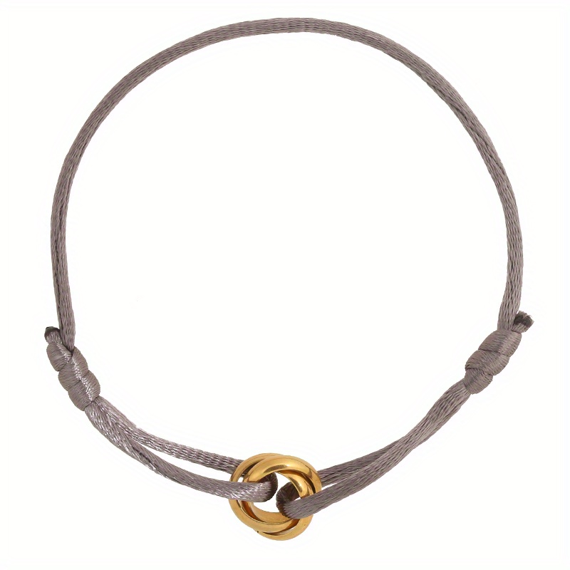 Classic Adjustable Rope Bracelet for Women
