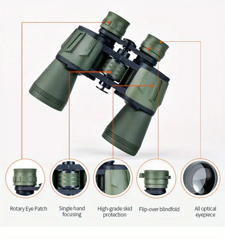 professional high power high definition telescope outdoor opera hunting telescope childrens travel binoculars details 4