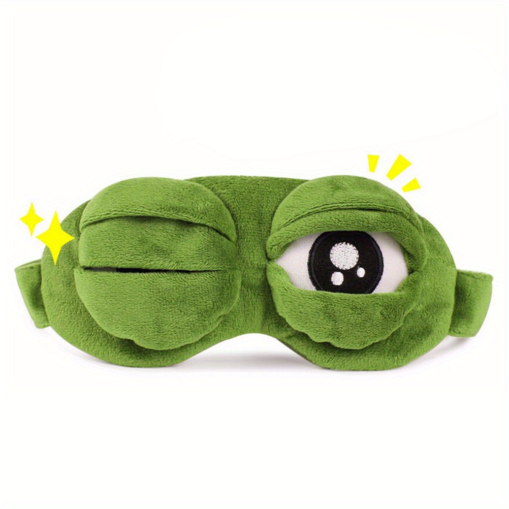 Cartoon Character 3 Styles Sleep Eye Mask Ice Pack Inside - Temu