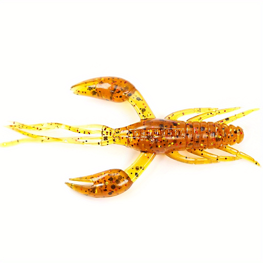 B&U Floating Dolive craw Fishing Soft Lure Baits Trout Bass Lure Craws  Silicone Swimbait Wobblers For Pike Artifical Rubber Bait