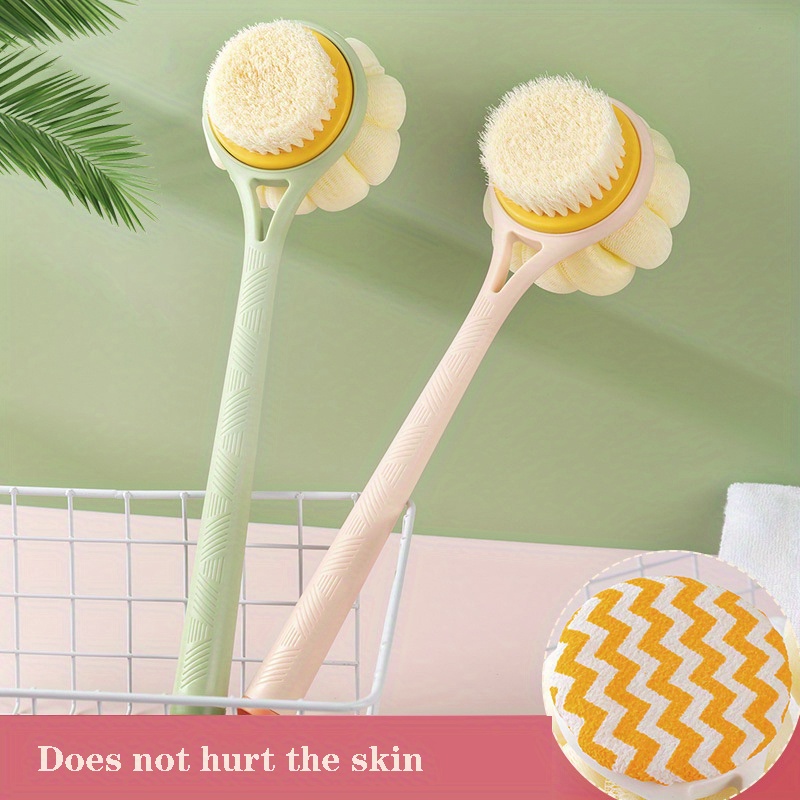 Long Handle Bath Brush Skin Massager Body Brush Bathroom