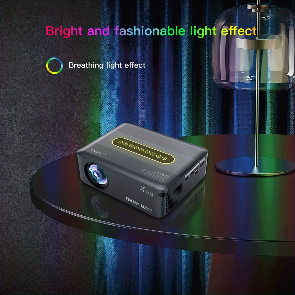transpeed projector 12000 lumens for android 9 0 powered by amlogic t972 300ansi us plug dual wifi hd 1920 1080p bt5 0 8k auto correction home theater details 8