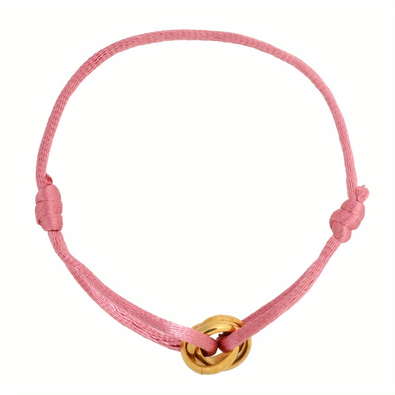 Classic Adjustable Rope Bracelet for Women