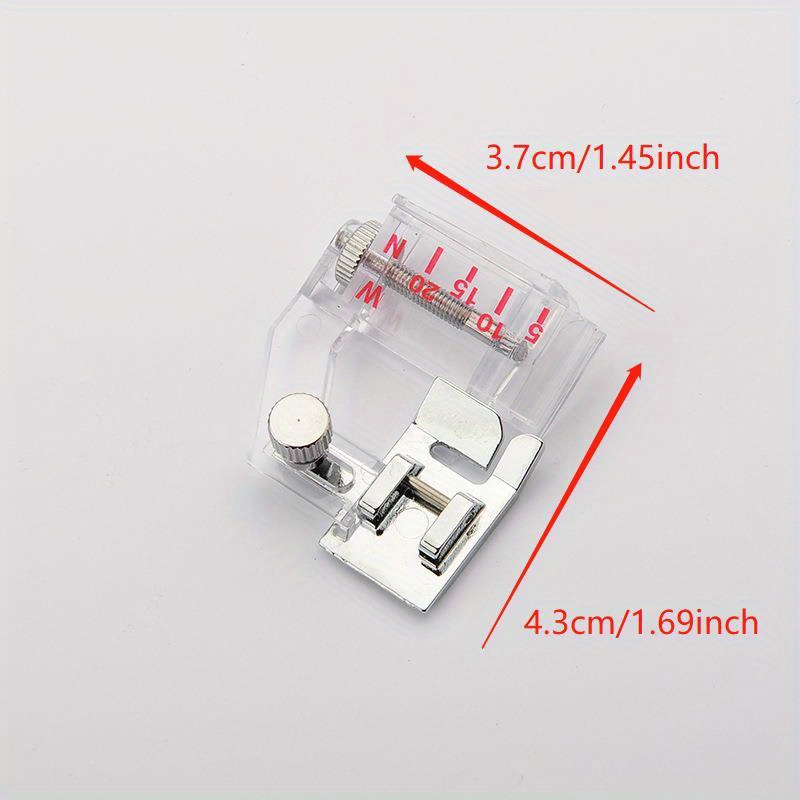 Adjustable Sewing Machine Presser Foot Rolling Feet Bias Temu