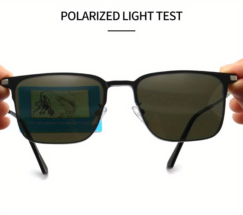 Lentes polarizados para hombre MXNOT-002-11 2 Pzas, Camaleón Lentes  Polarizados Fotocromático Estilo Cuadrado, ChronoShot