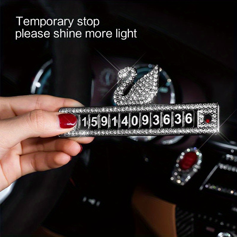 Mobile Phone License Plate Cars General Temporary Parking Temu United