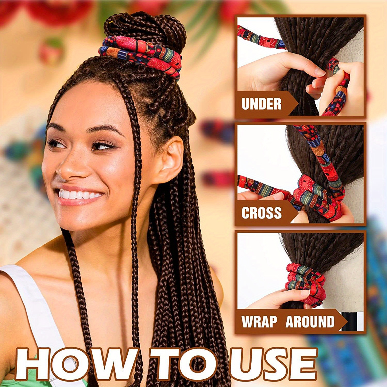 how to put your hair ties on a storage spiral｜TikTok Search
