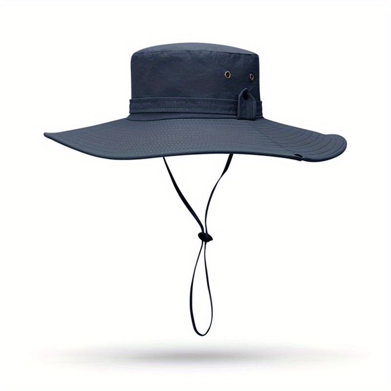 HUAMULAN Super Wide Brim Men Fishing Sun Hats, Sports Outdoor Travel Women Bucket Cap, Golf Cycling Safari Boonie Hat