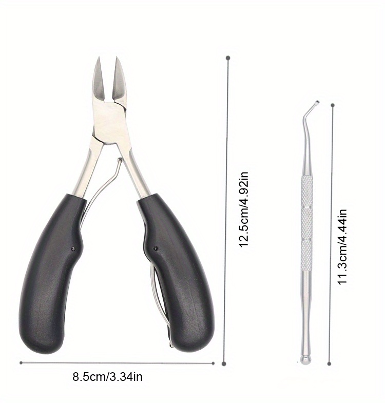 Podiatrist Toenail Clippers For Ingrown Thick Toenails Manicure Tool Toe  Nail Clipper Nail File Cleaner Cuticle Remover Nail Clippers For Seniors  Men Women ! - Temu Germany
