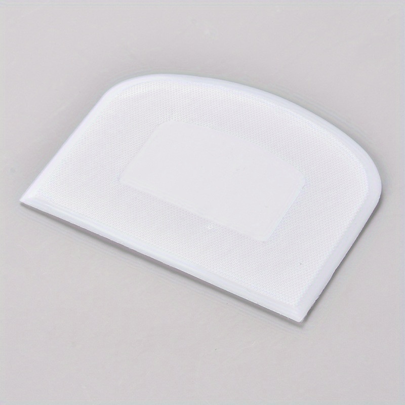 Chef Craft White Plastic Dough Scraper