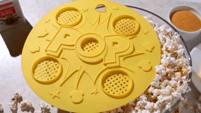 1pc silicone microwave popcorn lid versatile lid that lets you   flavor your popcorn kitchen tool kitchen supplies details 0