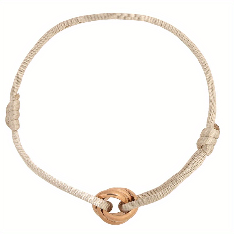 Classic Adjustable Rope Bracelet for Women