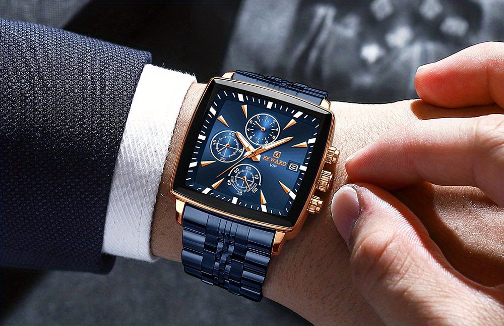Relojes militares para hombre, reloj de cuarzo para hombre, reloj de  pulsera triangular personalizado, relojes de pulsera automáticos luminosos,  reloj