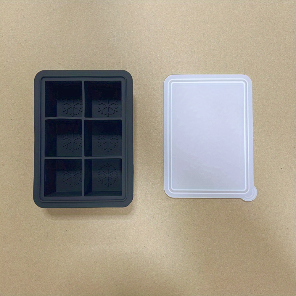 Long Silicone Giant Silicone Ice Cube Square Tray Mold Non - Temu