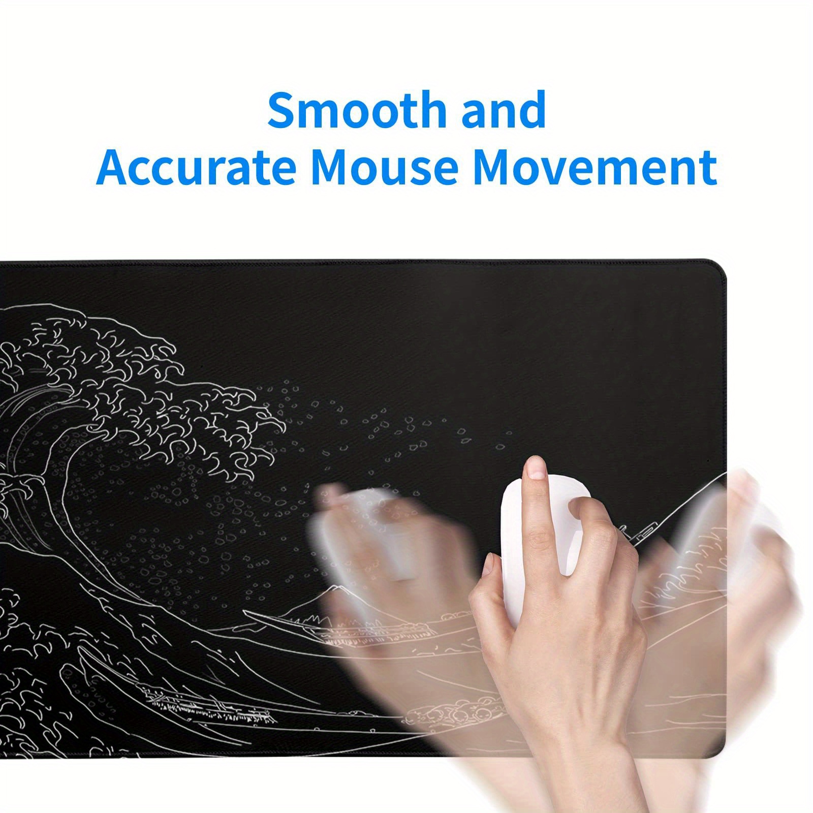 Xl Extended Gaming Mouse Pad 31.5 X 11.8 Mountain Cherry Temu