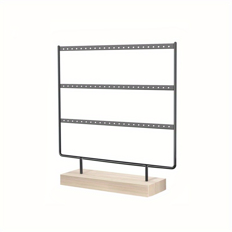 Metal 3 Tier Earrings Organizer Display Stand