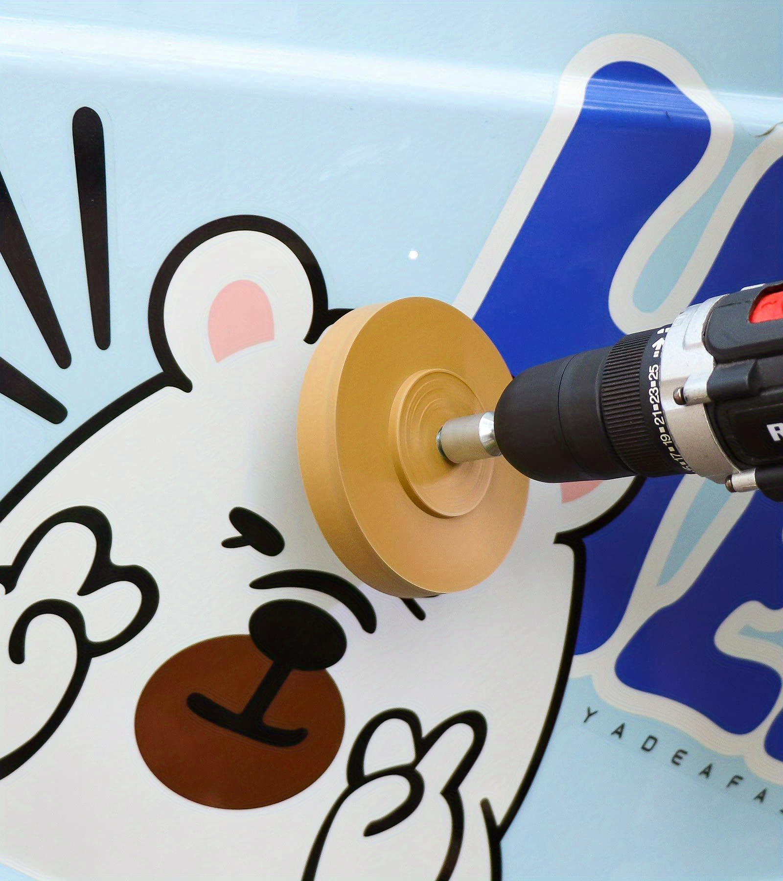 Decal Removal Eraser 4"inch Pinstripe Tape Glue Temu Australia