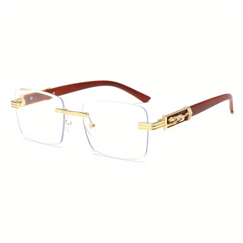 Vintage Sunglasses Edgeless Cut Edge Sunglasses