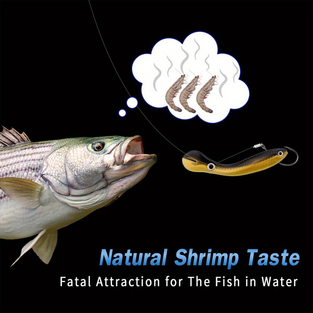 Fishing Soft Bionic Loach Fishing Lure Slow Sinking Bionic - Temu