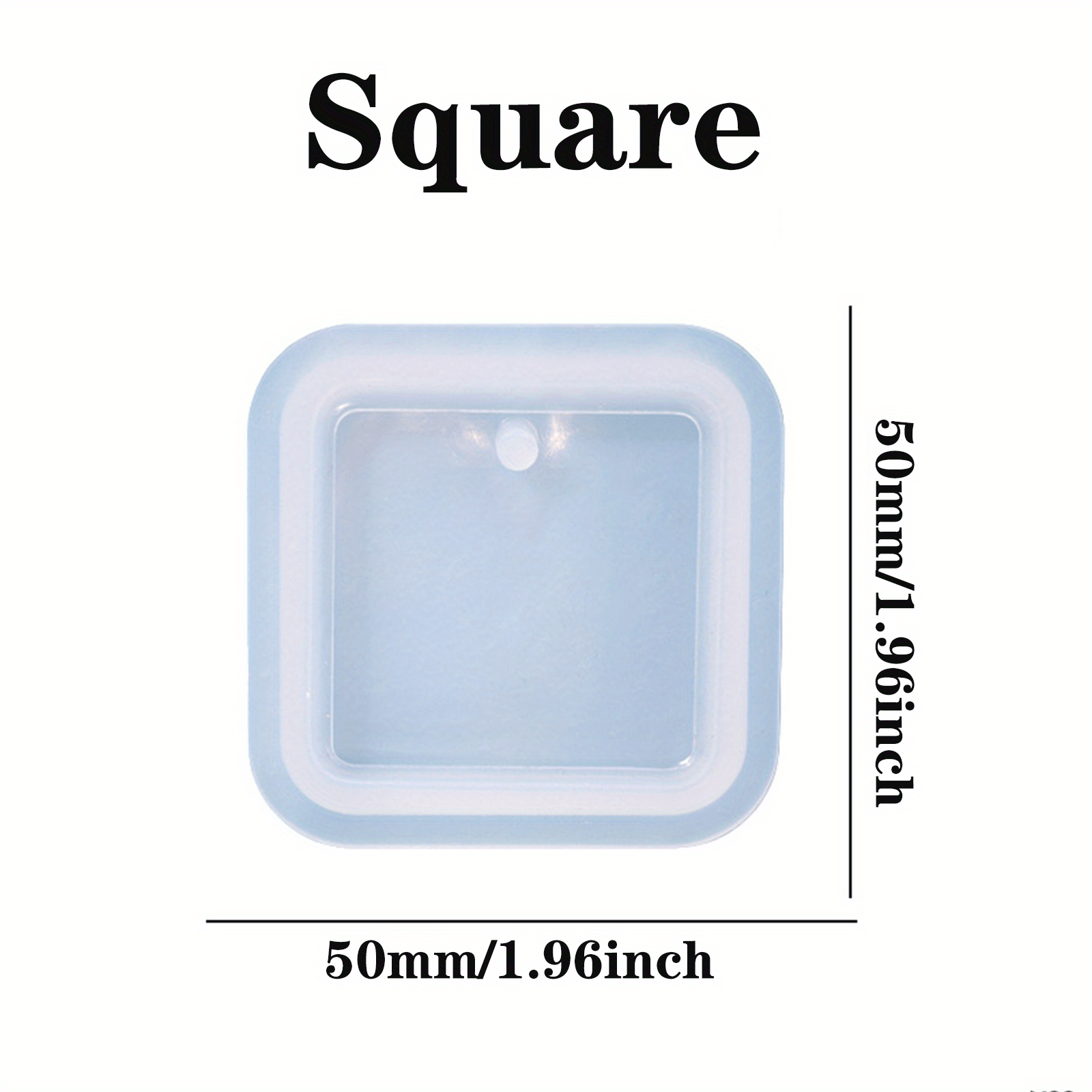 Silicone Crafts Supplies Accessories  Square Silicone Mold Resin - Square  Silicone - Aliexpress