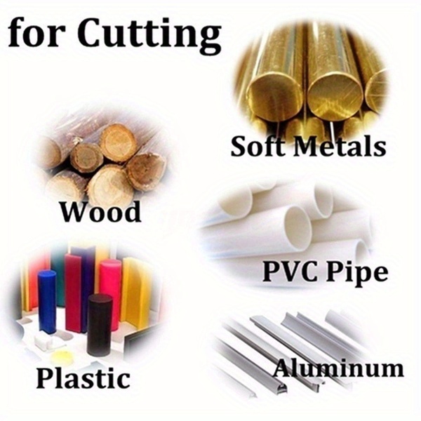High speed steel cutting blade 7pcs wood plastic copper aluminum soft metal small saw blade 3.2mm pole woodworking accessories